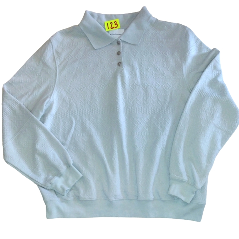 alfred dunner collar sweater